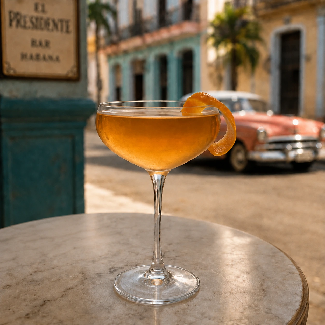 El Presidente cocktail