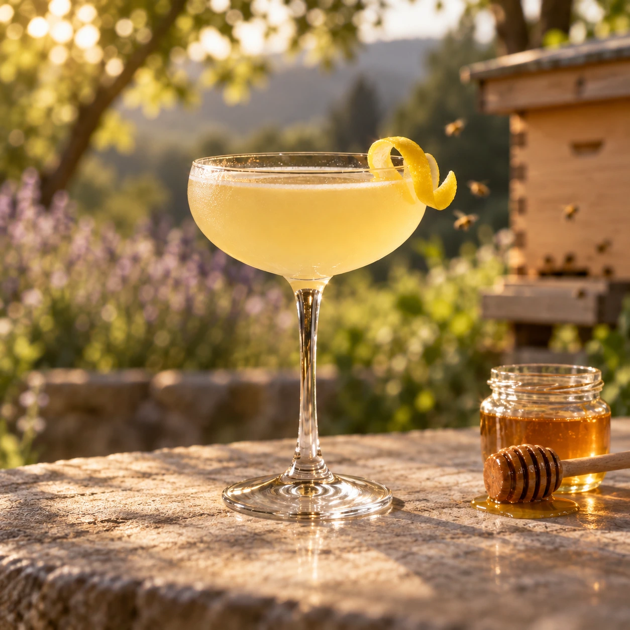 Bee’s Knees cocktail
