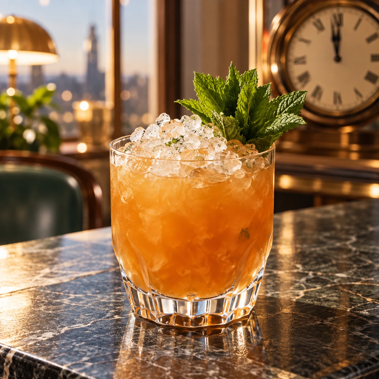 Midnight Stinger cocktail