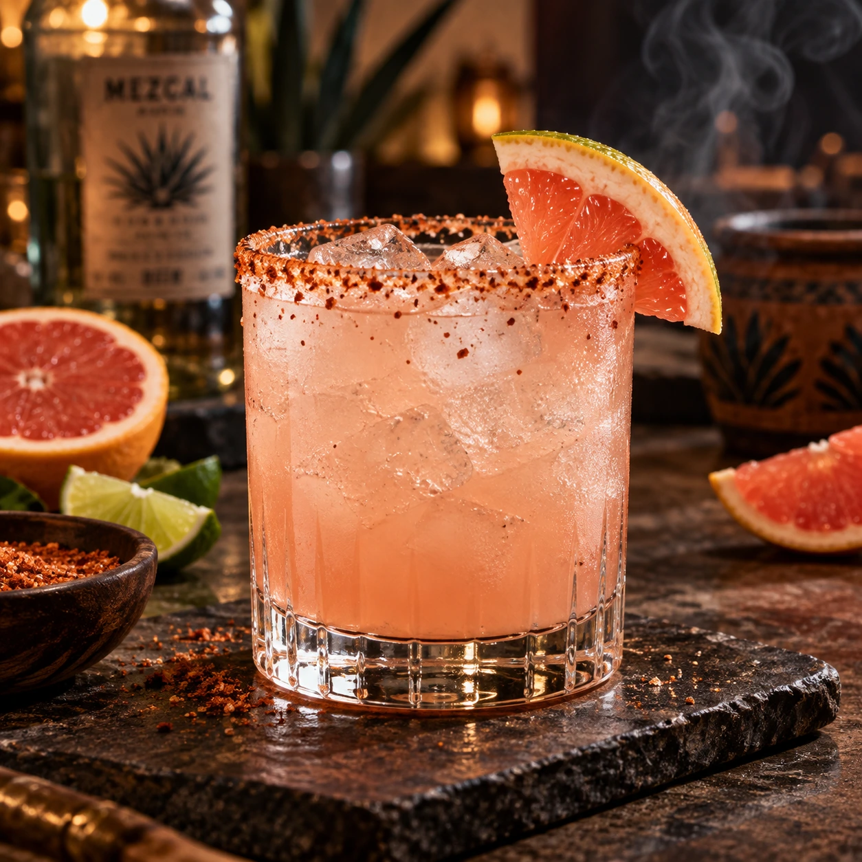 Smoky Paloma cocktail